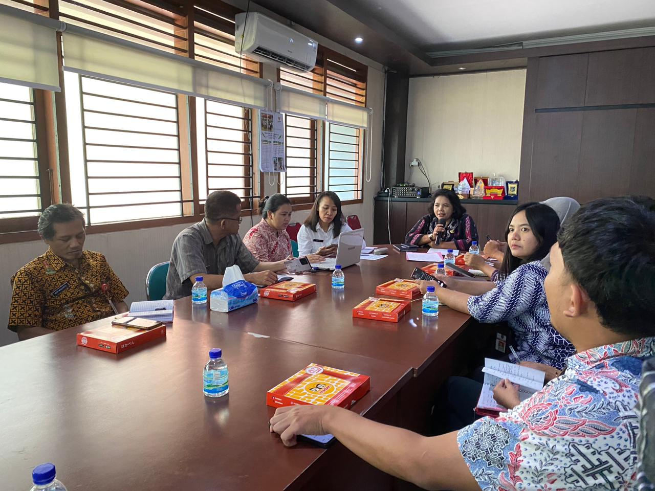 DISKOMINFO Hadiri Rapat Koordinasi Penerapan Transaksi Nontunai pada Objek Milik DISPORA Kota Semarang